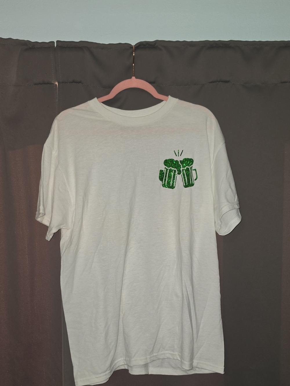 INDY Graphic Beer Tee in White Size Medium